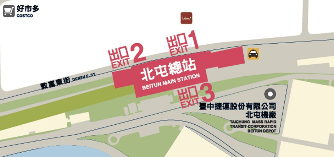 臺中捷運地圖